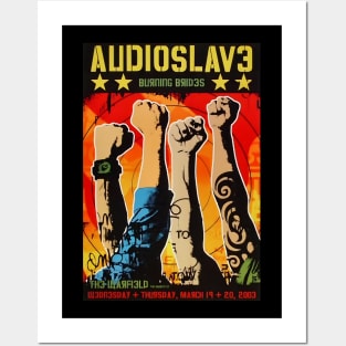 Audioslave Vintage Concert Posters and Art